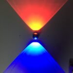 Luz de colores mezclados